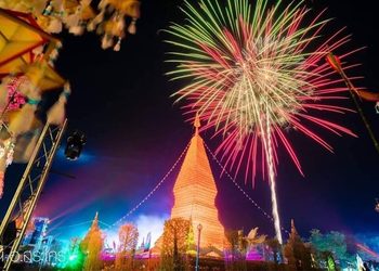 พระธาตุรวงข้าว อเมซิ่ง หนองคาย มหกรรมข้าวพันธุ์ดีฉลอง 29 ปี