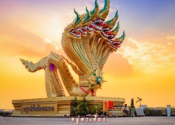 พญาพิสัยสัตนาคราช วัดไทย จ.หนองคาย