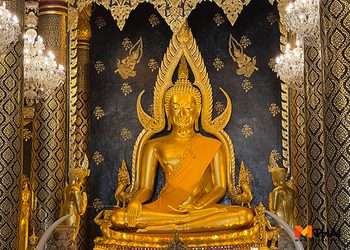 ตำนาน พระพุทธชินราช และคาถาบูชาขอพรสุขภาพและครอบครัว
