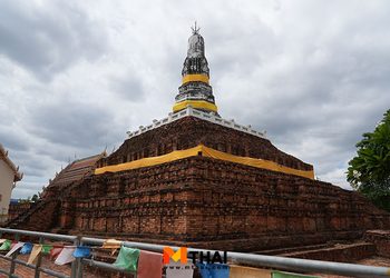 วัดพระประโทณเจดีย์ ศิลปะทวารวดี ตำนานพระยากงพระยาพาน