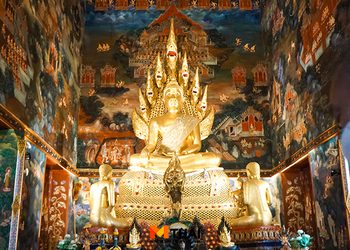 วัดนาคปรก ภาษีเจริญ กราบพระนาคปรกที่ใหญ่ที่สุดในกทม.
