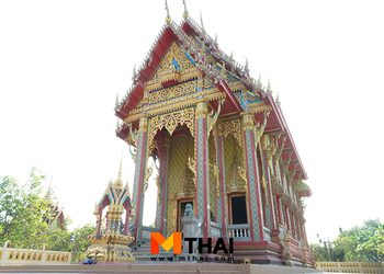 ชมความงาม อุโบสถเบญจรงค์ วัดสุวรรณรัตนาราม จ.สมุทรสาคร
