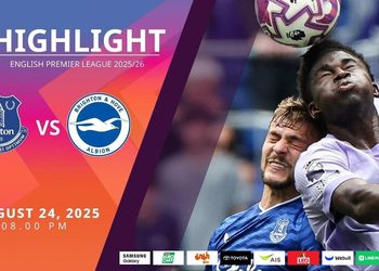 ไฮไลท์พรีเมียร์ลีก ล่าสุด เอฟเวอร์ตัน vs ไบรท์ตัน (24-08-68)