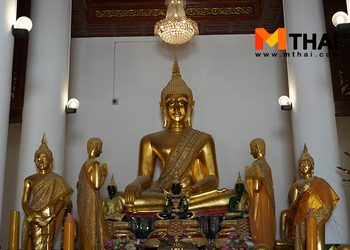 กราบพระพุทธอนันตชินราช ชมโบสถ์มหาอุด วัดหันตรา อยุธยา