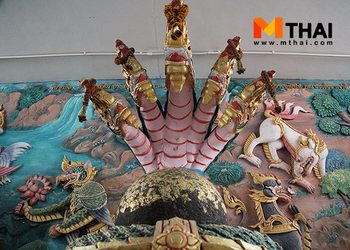 ลอดโบสถ์ กราบหลวงพ่อโต วัดบัวทอง วัดดังปทุมธานี