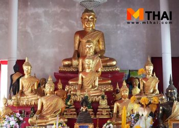 ชมโบราณสถาน กราบหลวงพ่อจำลอง วัดเจดีย์แดง อยุธยา