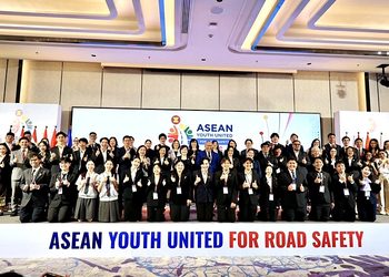 ครั้งแรกของอาเซียน ไทยเปิดบ้านเป็นเจ้าภาพต้อนรับ 11 ประเทศ สานพลังเยาวชนอาเซียนและอาเซียน+6 มุ่งเน้นความปลอดภัยบนท้องถนน