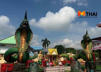 เปิดตำนานพญานาคเมืองนนท์: กราบขอพร “เจ้าปู่ศรีสุทโธ – เจ้าย่าศรีปทุมมา” ณ วัดโชติการาม