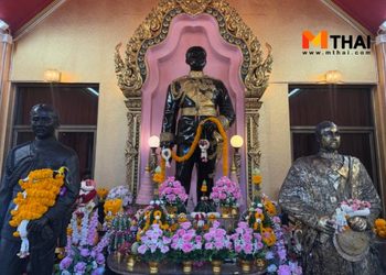 ขอพรการงาน ไหว้รัชกาลที่ 5 วัดเบญ ศาลา 100 ปี ปิยมหาราชอนุสรณ์