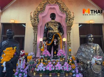 ขอพรการงาน ไหว้รัชกาลที่ 5 วัดเบญ ศาลา 100 ปี ปิยมหาราชอนุสรณ์