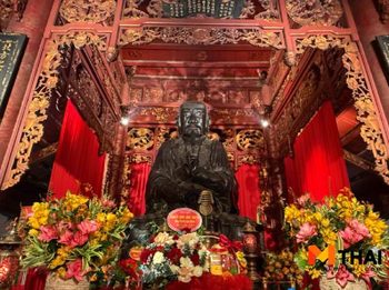 ขอพร ตั่วเหล่าเอี๊ย สาขาฮานอย ณ Quan Thanh Temple วัดโบราณอายุพันปี