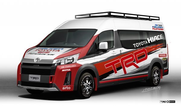 Commuter Rally  Support Vechicle Concept by TRD