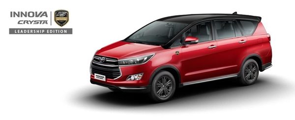 Toyota Innova Crysta Leadership Edition