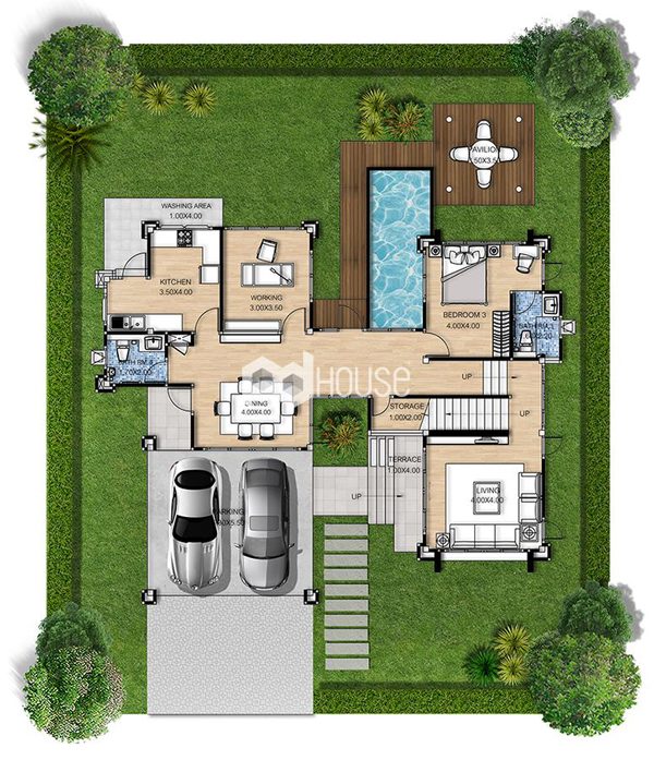 บ้านแนวคอนเทมโพรารี่