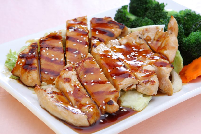 Thai and Chinese food Teriyaki Chicken