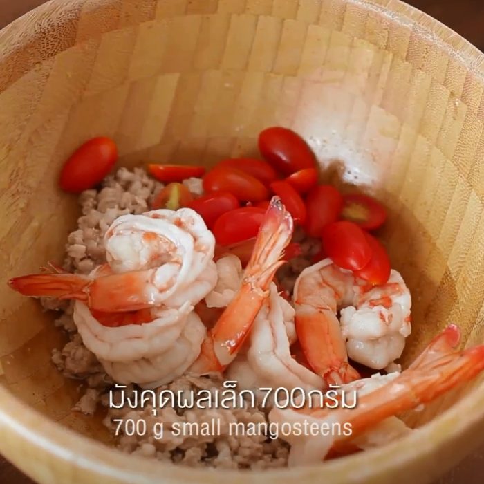 เมนูยำมังคุด