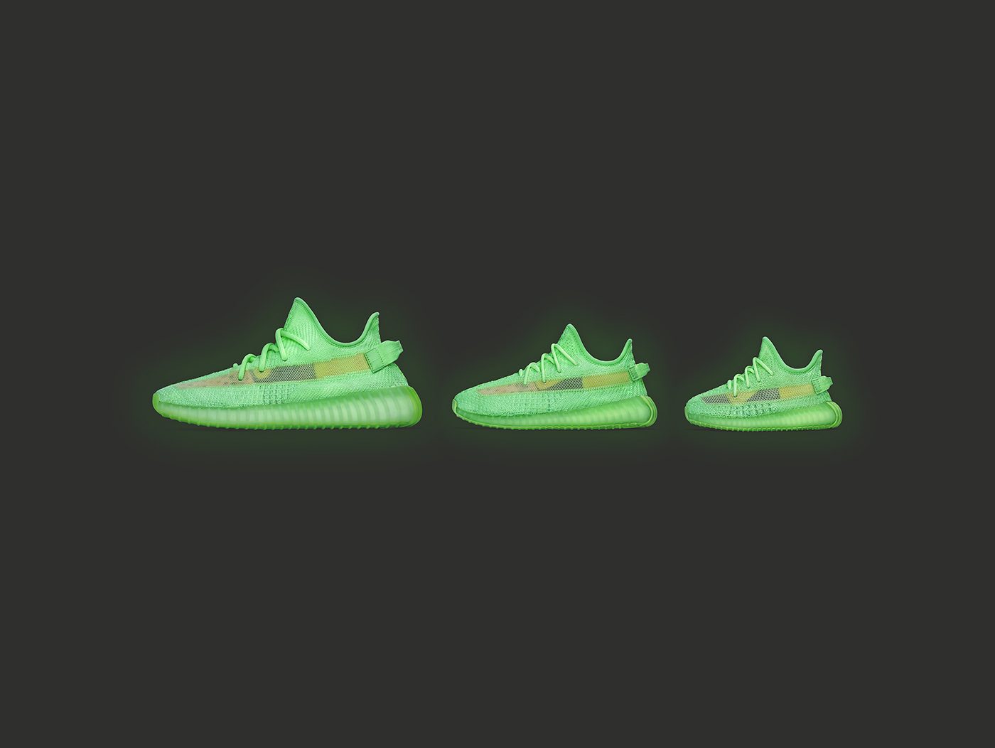 YEEZY BOOST 350 V2 Glow In The Dark