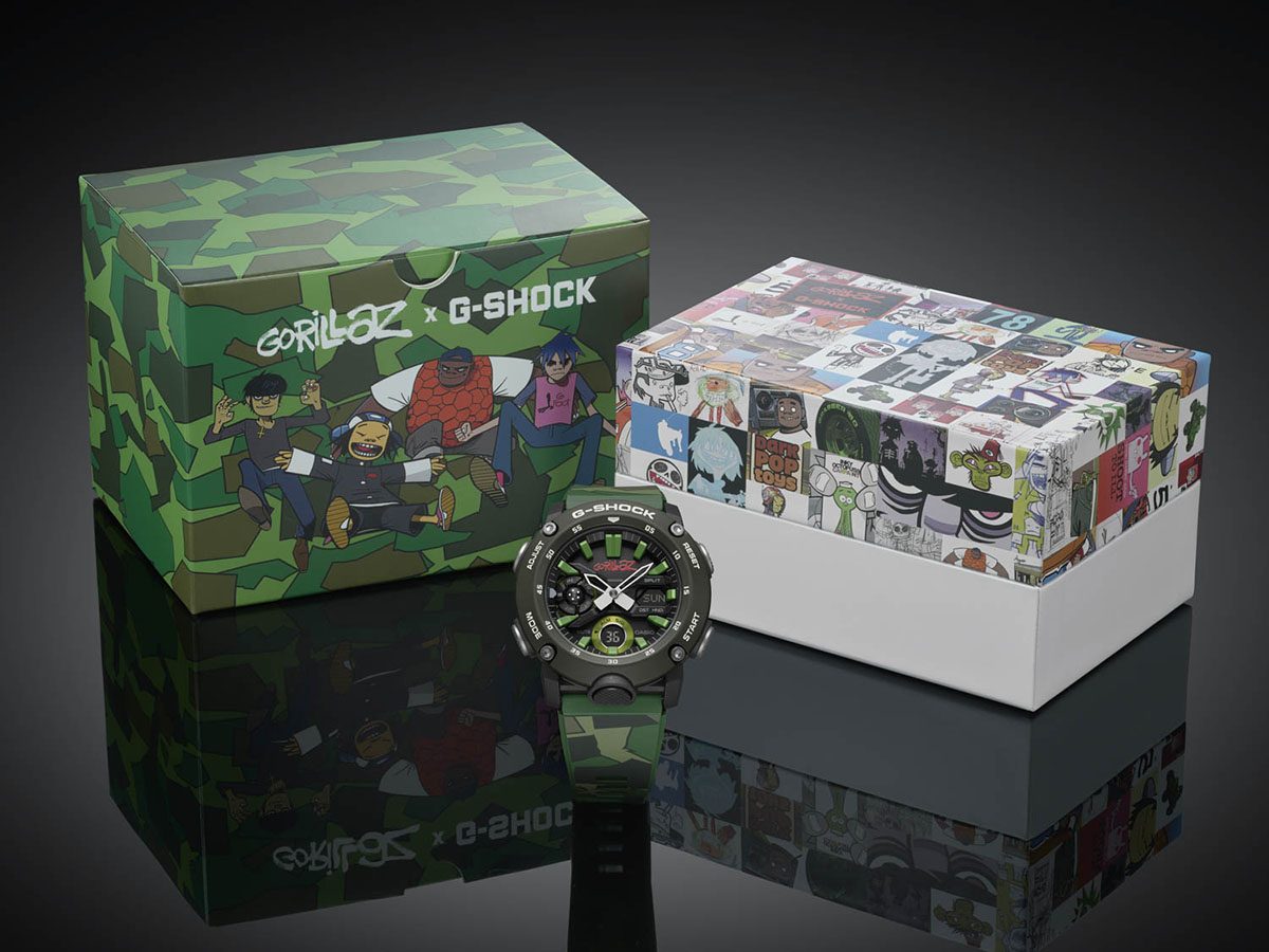 Gorillaz X G-Shock GA-2000GZ-3A