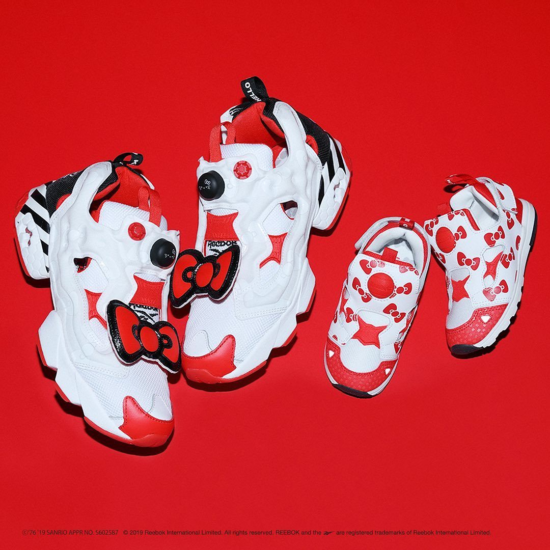 Reebok Instapump Fury : Hello Kitty