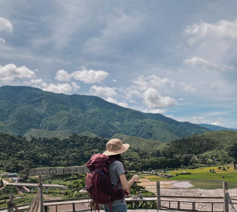 ที่เที่ยวน่าน ที่พัก หมู่บ้านสะปัน วิวหมอกกลางหุบเขา