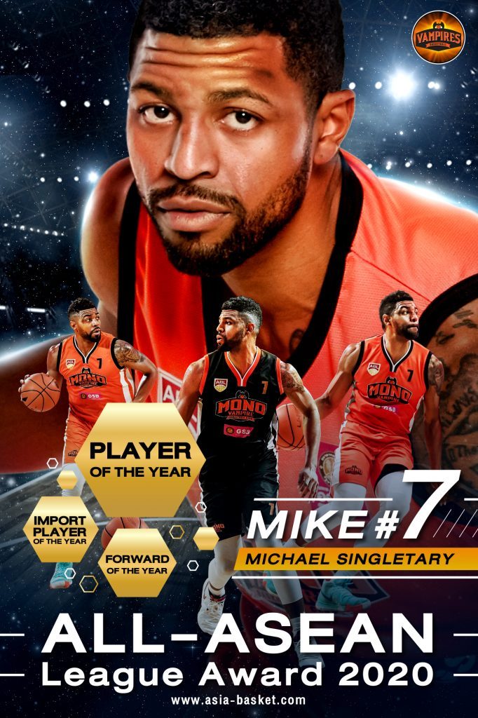 รางวัล Player of the Year ผู้เล่นยอดเยี่ยมแห่งปี ได้แก่ ไมเคิล ซิงเกลทารี่