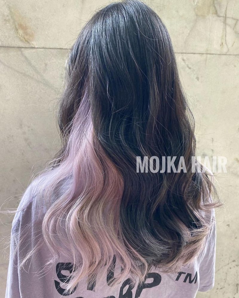 ทำสีผม Hidden Hair Color