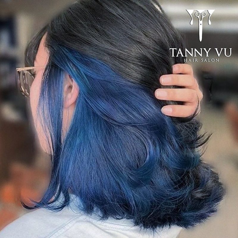 ทำสีผม Hidden Hair Color