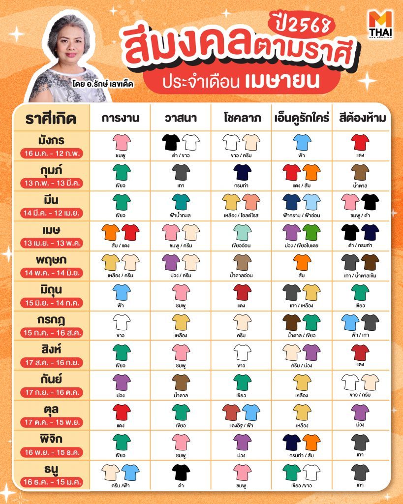 สีมงคล 2568