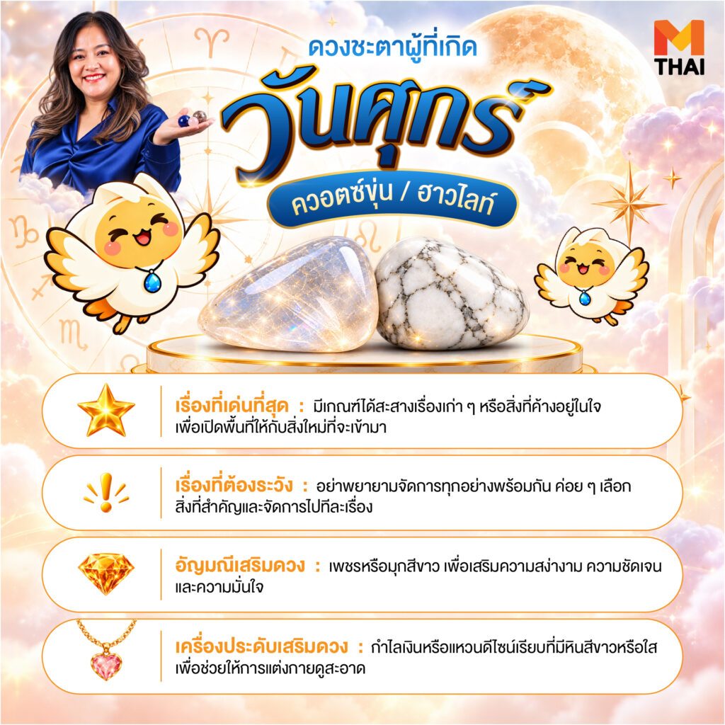 ดวงคนเกิดวันศุกร์