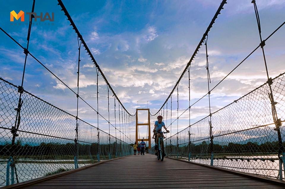 สะพานสมโภชกรุงรัตนโกสินทร์ 200 ปี (สะพานแขวน) อำเภอเมือง จังหวัดตาก