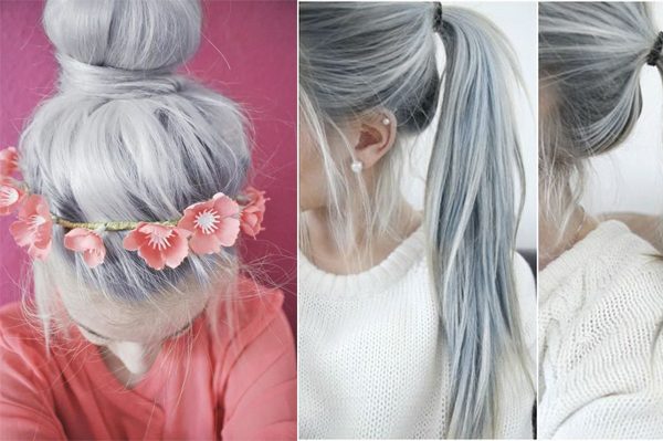 สีผมสีเทา