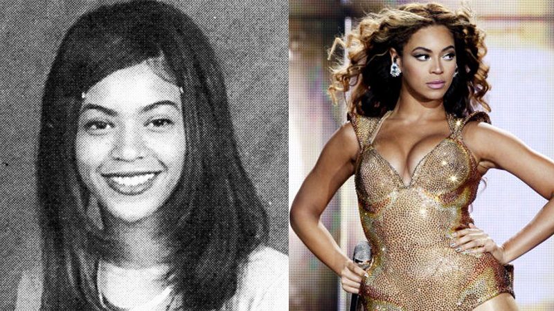 Beyonce yearbook