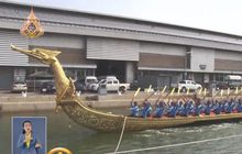 ฝึกซ้อมกำลังพลฝีพายเรือพระที่นั่งสุพรรณหงส์