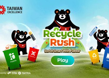 Taiwan Excellence ปลุกพลังคนรุ่นใหม่ ส่งเสริมการแยกขยะอย่างยั่งยืน ผ่านแคมเปญ “Recycle Rush – Sort It Smart With FuBear”