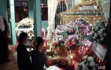 พิธีสวดศพยาย “สินธุ์เพชร์” ฮีโร่โอลิมปิก
