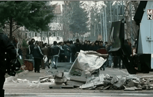 ประท้วงมาตรการเคอร์ฟิวในตุรกี