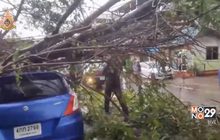 พายุฝนถล่ม อ.ศรีมหาโพธิ ปราจีนบุรี