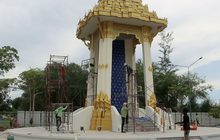 พระเมรุมาศจำลองนราธิวาสเสร็จสมบูรณ์