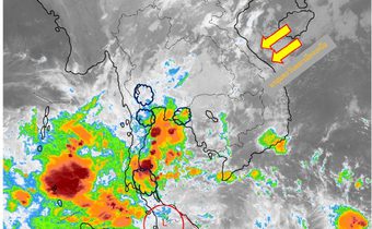 เตือน ภาคใต้มีฝนตกหนักถึงหนักมากบางพื้นที่