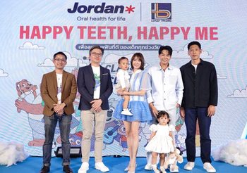 Jordan แบรนด์ยักษ์นอร์เวย์ จับมือ ล็อกซเล่ย์ เทรดดิ้ง ประกาศบุกตลาดในไทย สุขภาพช่องปากเด็กเต็มตัว เปิดตัว New Universe ในแคมเปญ “Happy Teeth, Happy Me” ชูจุดเด่นผู้เชี่ยวชาญด้าน Kids Oral Care ตั้งเป้ายอดขายปี 2569 เติบโตทะยาน 20%