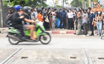 ชัชชาติ ลงพื้นที่สำรวจการก่อสร้างบ่อพักท่อร้อยสายไฟฟ้าใต้ดิน ย่านพระราม 3