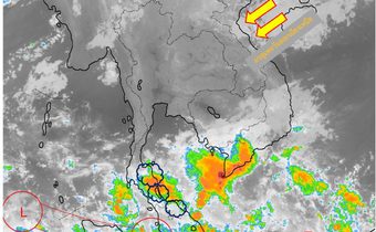 อุตุฯ เตือนภาคใต้ฝนตกหนัก-หนักมาก 4-6 พ.ย. นี้