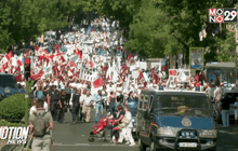 เกษตรกรสเปนประท้วงราคานมตกต่ำ