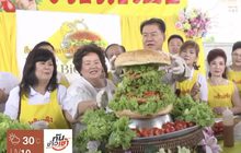 โคราชทำ “แฮมเบอร์เกอร์เจยักษ์”