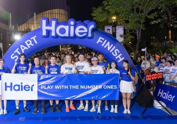 “มาย ภาคภูมิ” ฟิตเป๊ะทุกองศา! ประเดิมสนามวิ่งครั้งแรกในไทย ร่วมงาน Haier Run 2025 แฟนๆ ใจละลายทั้งสนาม