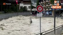 น้ำท่วม – ดินถล่ม เมืองสกีรีสอร์ตชื่อดังในสวิตเซอร์แลนด์