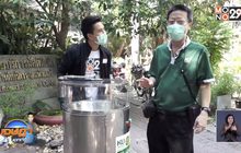 KU สู้โควิดผลิต “เครื่องล้างมือสเปย์แอลกอฮอล์อัตโนมัติ”