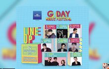 เตรียมจุใจกับเทศกาลดนตรีฟีลกู๊ด  “G DAY Music Festival 2017” 24 ก.ย.นี้