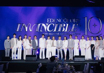 บทพิสูจน์ 10 ปี แห่งความสำเร็จ EDENCOLORS INVINCIBLE: 10 AND ELLANSÉ GRAND LAUNCH ก้าวสำคัญของ 10 ปี Edencolors กับการเปิดตัวโปรแกรมอีลองเซ่ในประเทศไทย