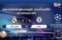 ผลการแข่งขันฟุตบอลยูฟ่า แชมเปี้ยนส์ลีก รอบรองชนะเลิศ 28-04-64